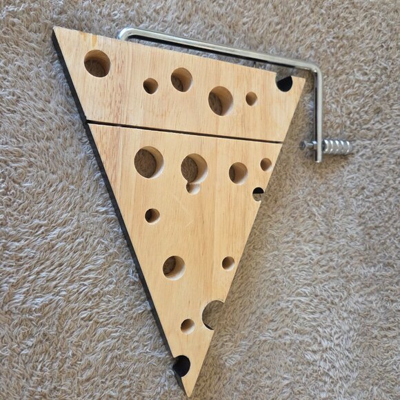 Abbott Wood Cheese Slicer Board – Swiss Wedge - Picture 3 of 5
